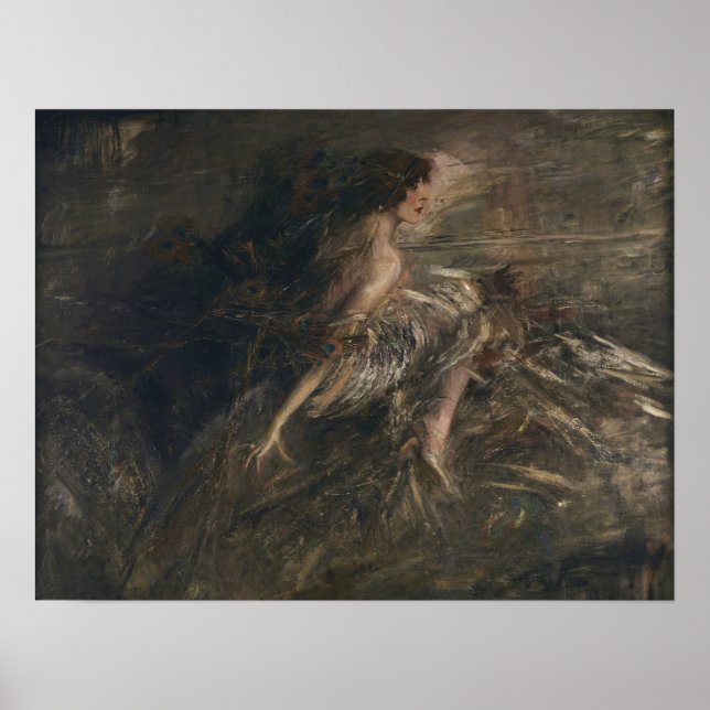 Poster Boldini - Retrato Da Marquesa 1914 (Frente)