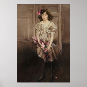 Poster Boldini - Retrato De Helen Victoria Crocker Russ..