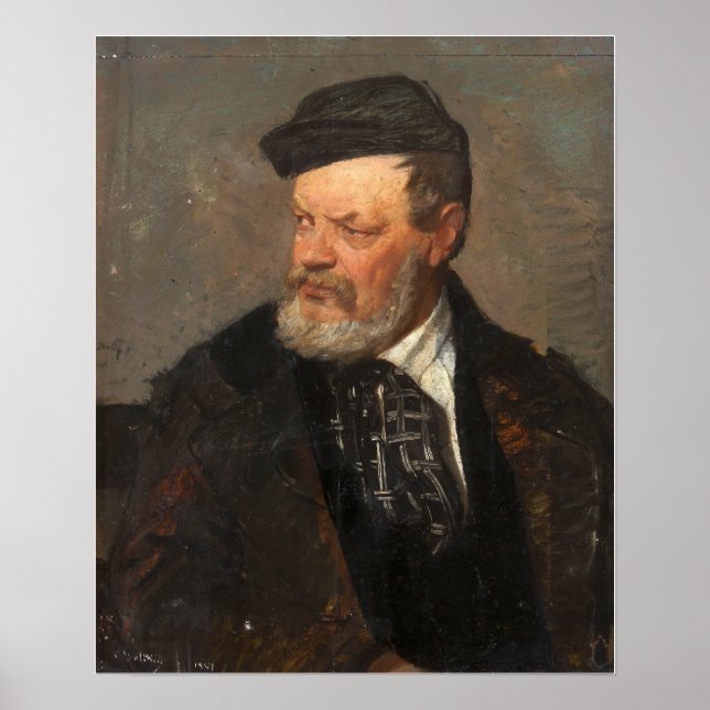 Poster Boldini - Retrato do Padre Antonio.. (Frente)