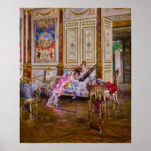 Poster Boldini - Um Jogador De Luta E Um Ouvinte