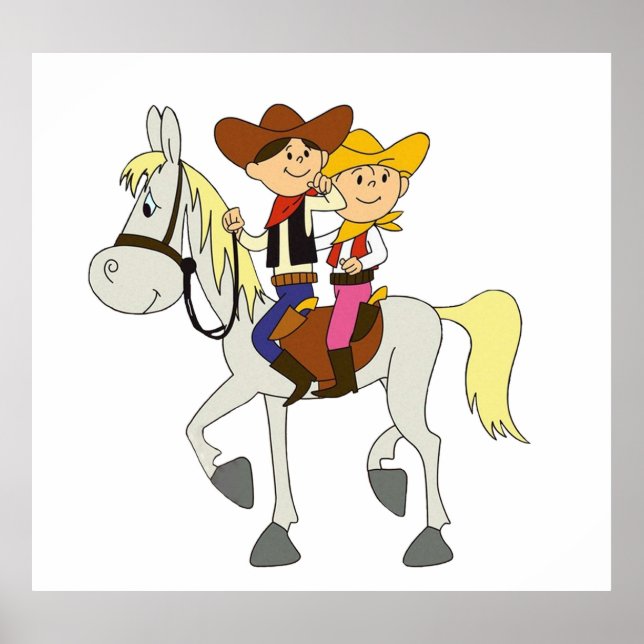 Poster Bolek I Lolek Cowboys (Frente)