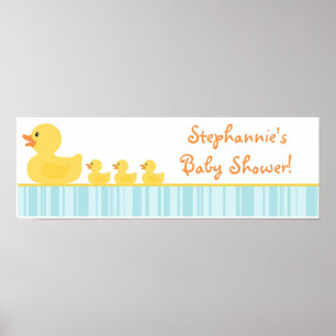 Poster Bolha de Banner Personalizada Ducky de Banner de 2