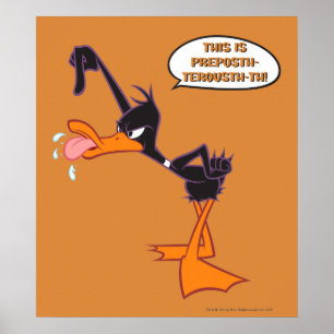 Poster Bolha de Discurso Daffy