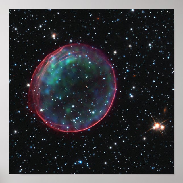 Poster Bolha de Espaço (Frente)