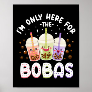 Poster Bolha, só estou aqui para o Bobas Tea