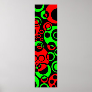 Poster Bolhas 01 do abstrato