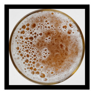 PÓSTER BOLHAS DE CERVEJA