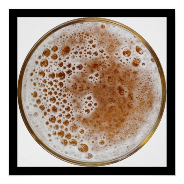 PÓSTER BOLHAS DE CERVEJA (Frente)