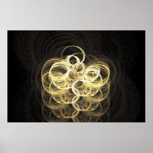 Póster Bolhas de Champagne