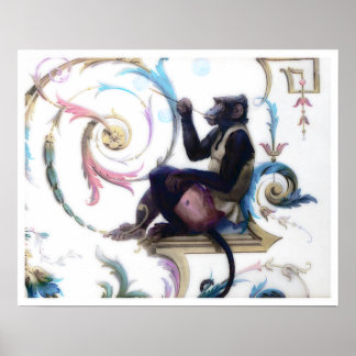 Poster Bolhas de Macacos