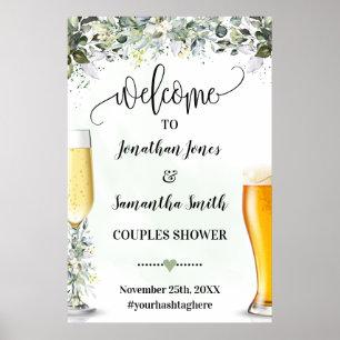 Poster Bolhas e Brechas Casais de boas-vindas Sinal de Ch