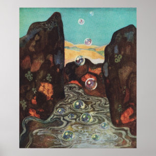 Poster Bolhas milagrosas de Edmund Dulac