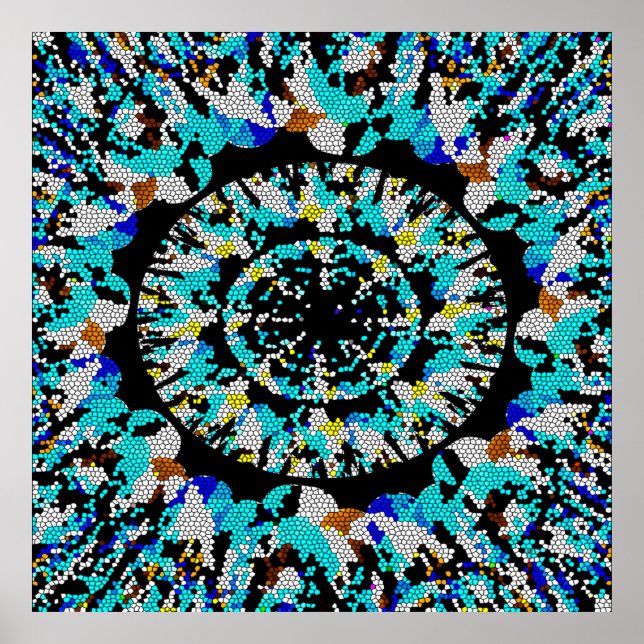 Poster Bolhas pequenas... (Frente)