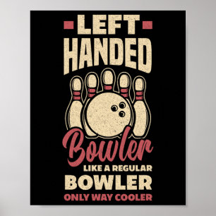 Poster Boliche Engraçada Engraçada À Esquerda, Bolsa À Es