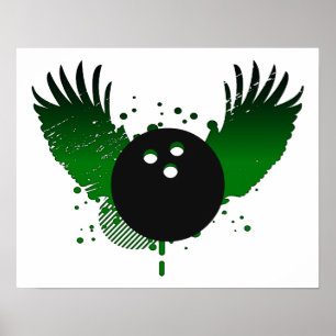 Póster boliche hi-fi