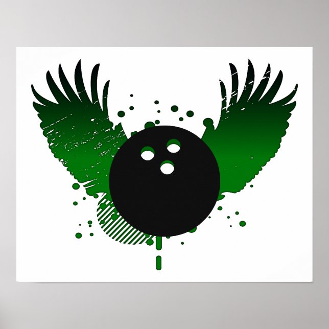 Póster boliche hi-fi (Frente)