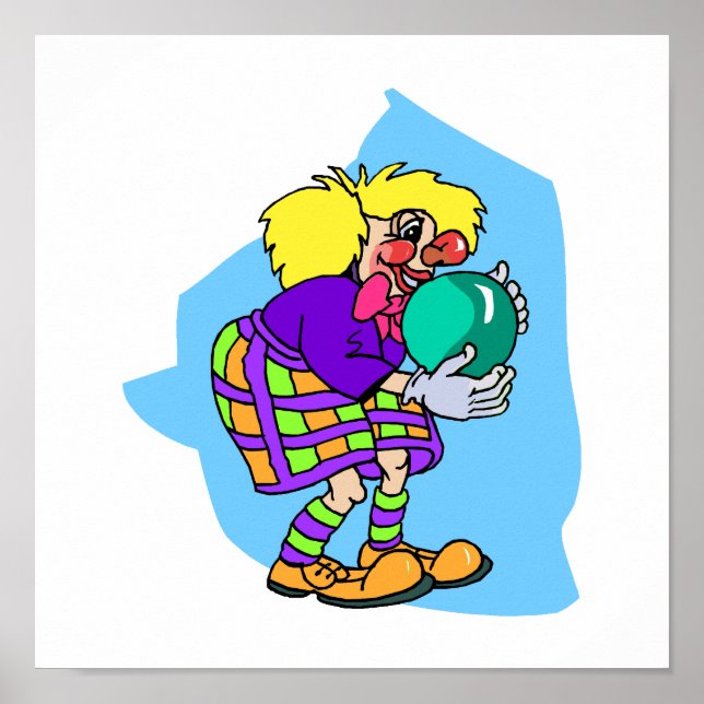 Póster Boliche Palhaço (Frente)