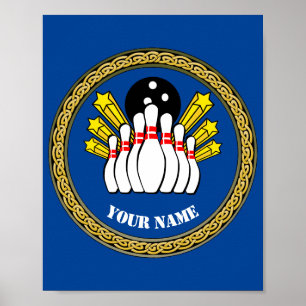 Poster - Boliche Personalizada - Adicionar Nome