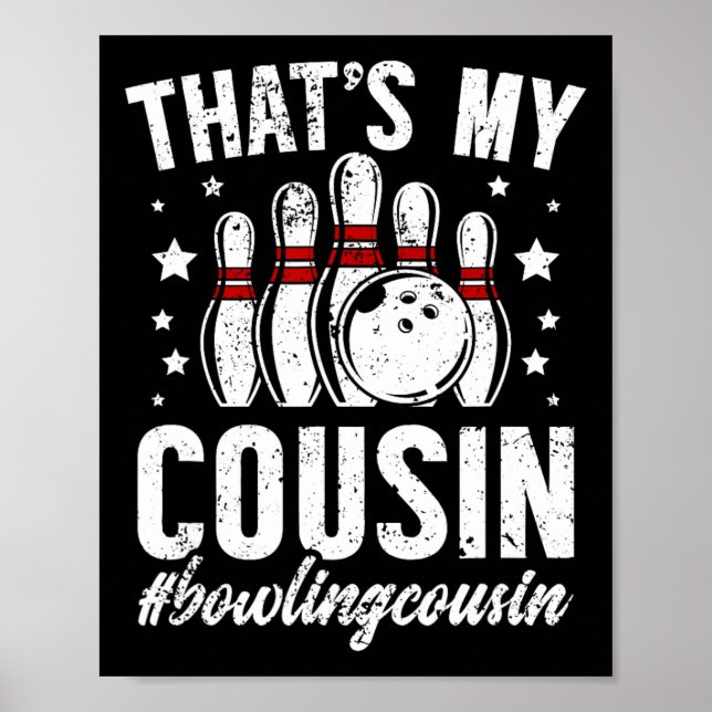 Poster Boliche Primo De Uma Couve De Boliche De Boliche - (Frente)
