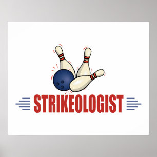 Póster Boliches engraçadas