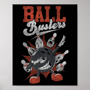 Poster Boliches Engraçadas