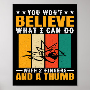 Poster Boliches Engraçadas Para Homens Meninos E Meninas
