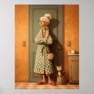 Poster Bolinhas Granny Charm