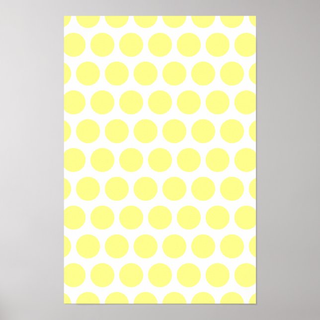 Poster Bolinhas Lemon Sherbet (Frente)