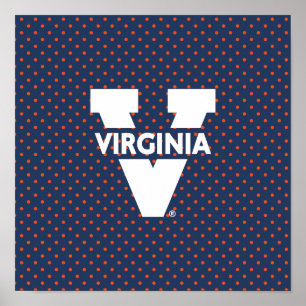 Poster Bolinhas Virginia Cavaliers