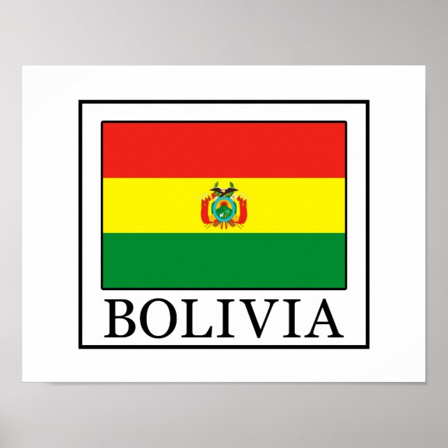 Poster Bolívia (Frente)
