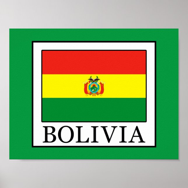 Póster Bolívia (Frente)
