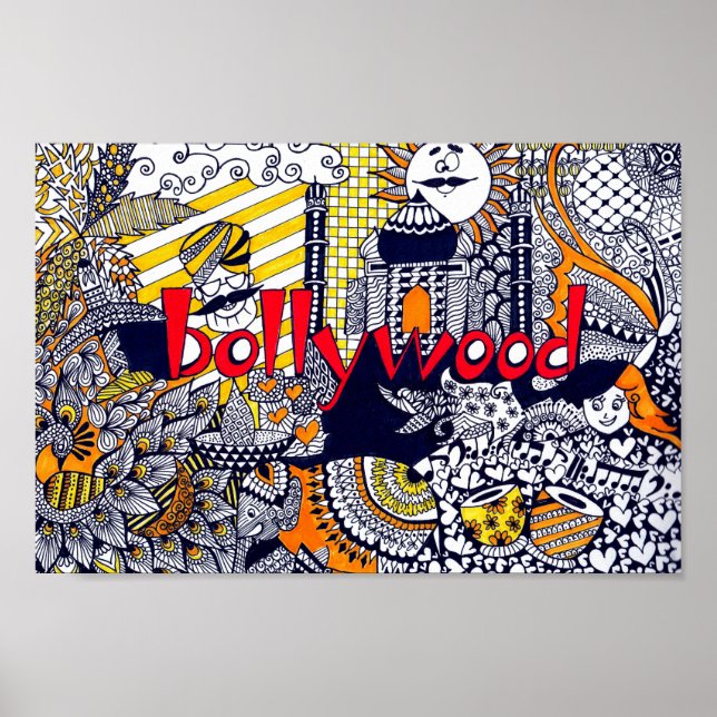 Póster Bollywood (Frente)