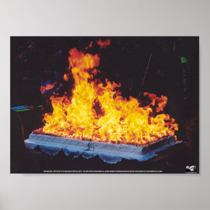 Poster Bolo ardente