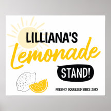 Bolo de Aniversário da Barraquinha de Limonada Ens