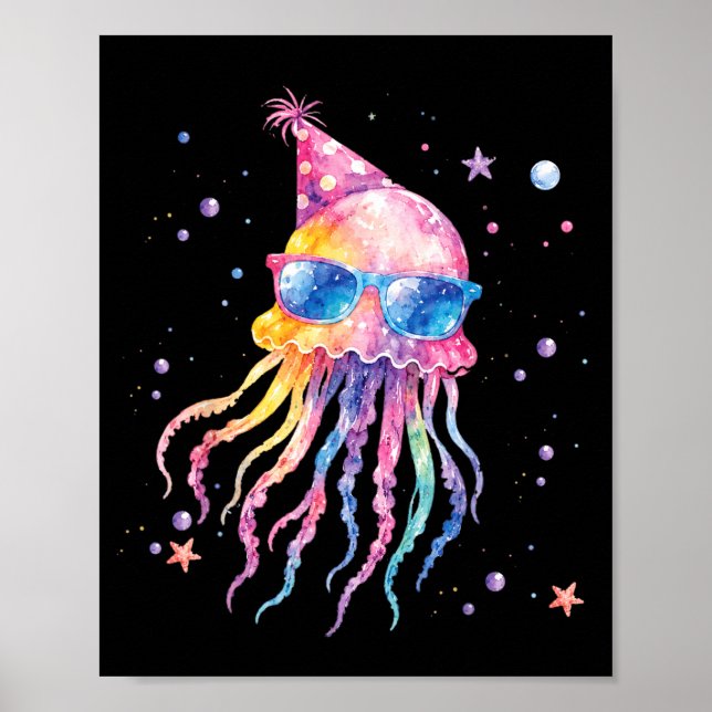 Poster Bolo de Aniversário de Verão Correspondente à Sere (Frente)