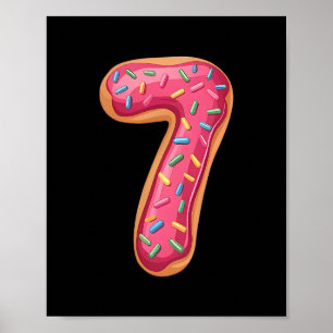 Poster Bolo De Donut 67 Meme Engraçado 6 7 Roupa Amigo Co
