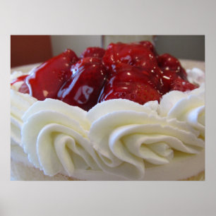 Poster — Bolo de Morango