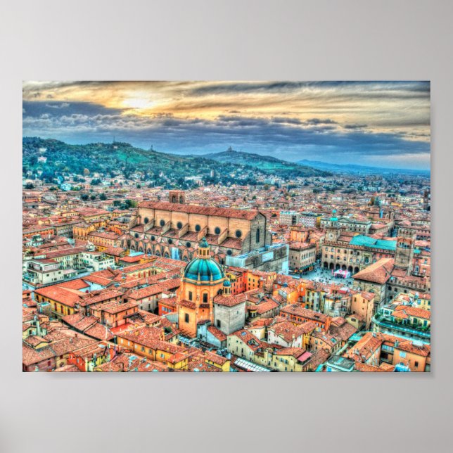 Póster Bolonha, Itália (II) (Frente)