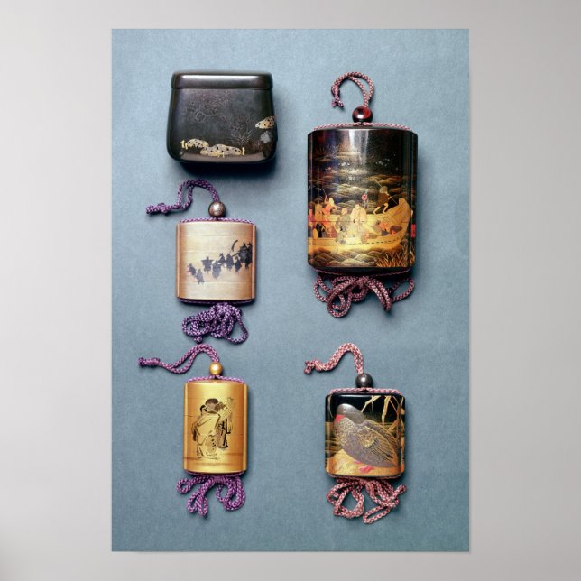 Poster Bolsa de interior e cigarro (Frente)