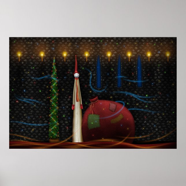 Poster Bolsa de Natal (Frente)