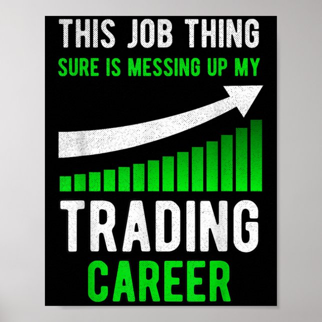 Poster Bolsa Funcional Mercado de Valores Comerciais (Frente)