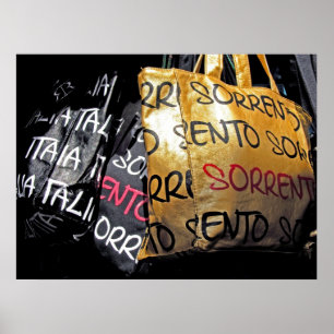 Poster Bolsas em Sorrento, Italia