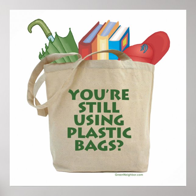 Poster Bolsas plásticas (Frente)