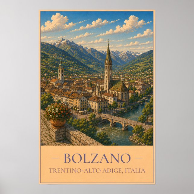 Poster Bolzano (Frente)
