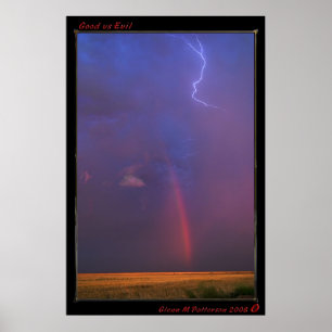 Póster Bom contra o mau