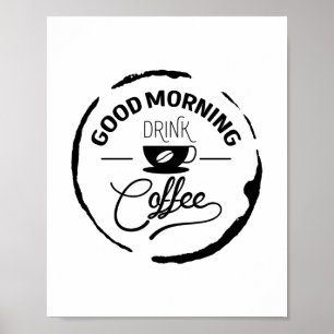 Poster Bom Dia Beba Café, Cotação