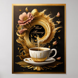 Poster Bom dia Café de Arte