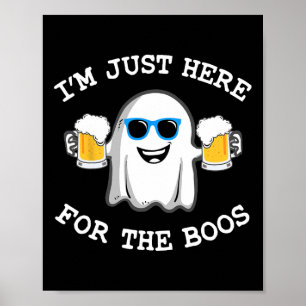 Poster Bom Dia das Bruxas. Estou aqui para o boos costu.