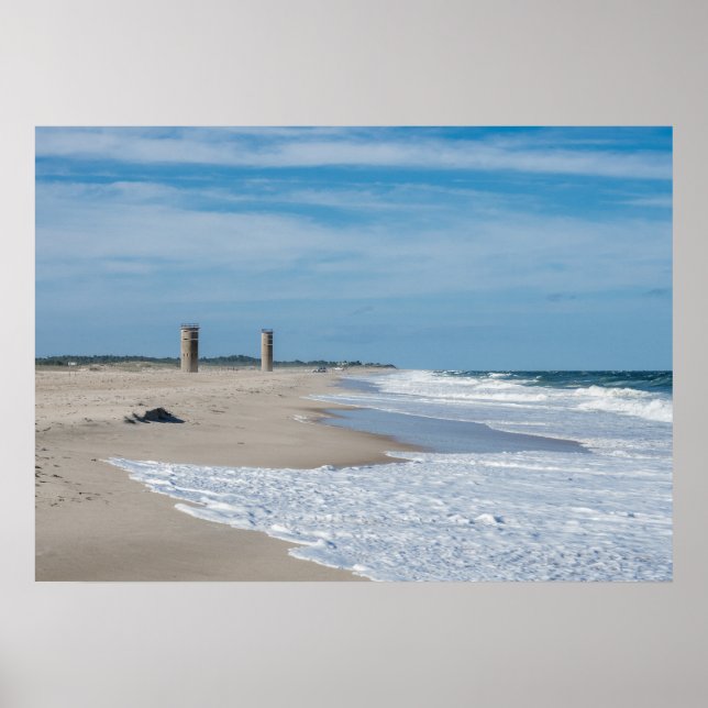 Póster Bom dia na praia de Rehoboth (Frente)