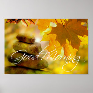 Poster Bom Dia, Pensamento Positivo